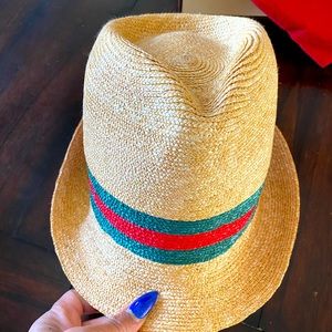 Gucci twill hat
